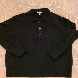 J.Crew cashmere collared sweater